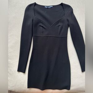 Chic Black Long Sleeve Dress
